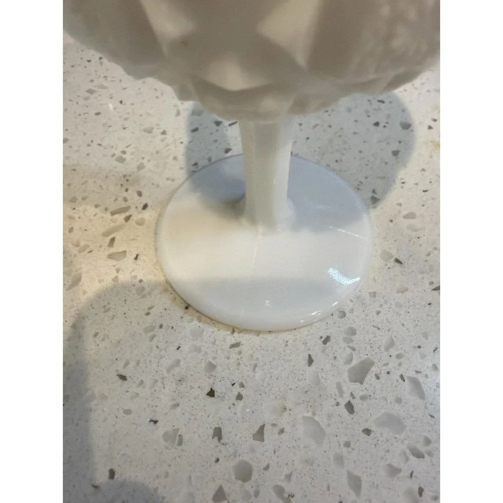 Westmoreland Old Quilt Milk Glass 5 1/2